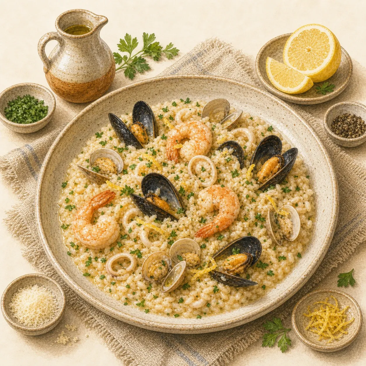 Seafood Risotto
