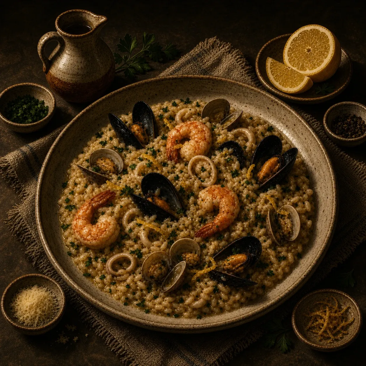 Risotto de mariscos
