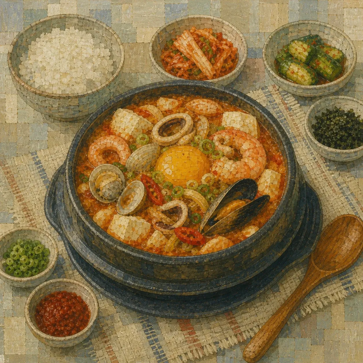Seafood Sundubu Jjigae
