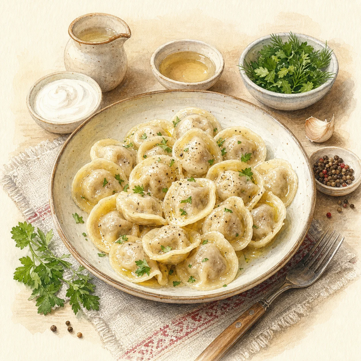 Siberian-Style Pelmeni