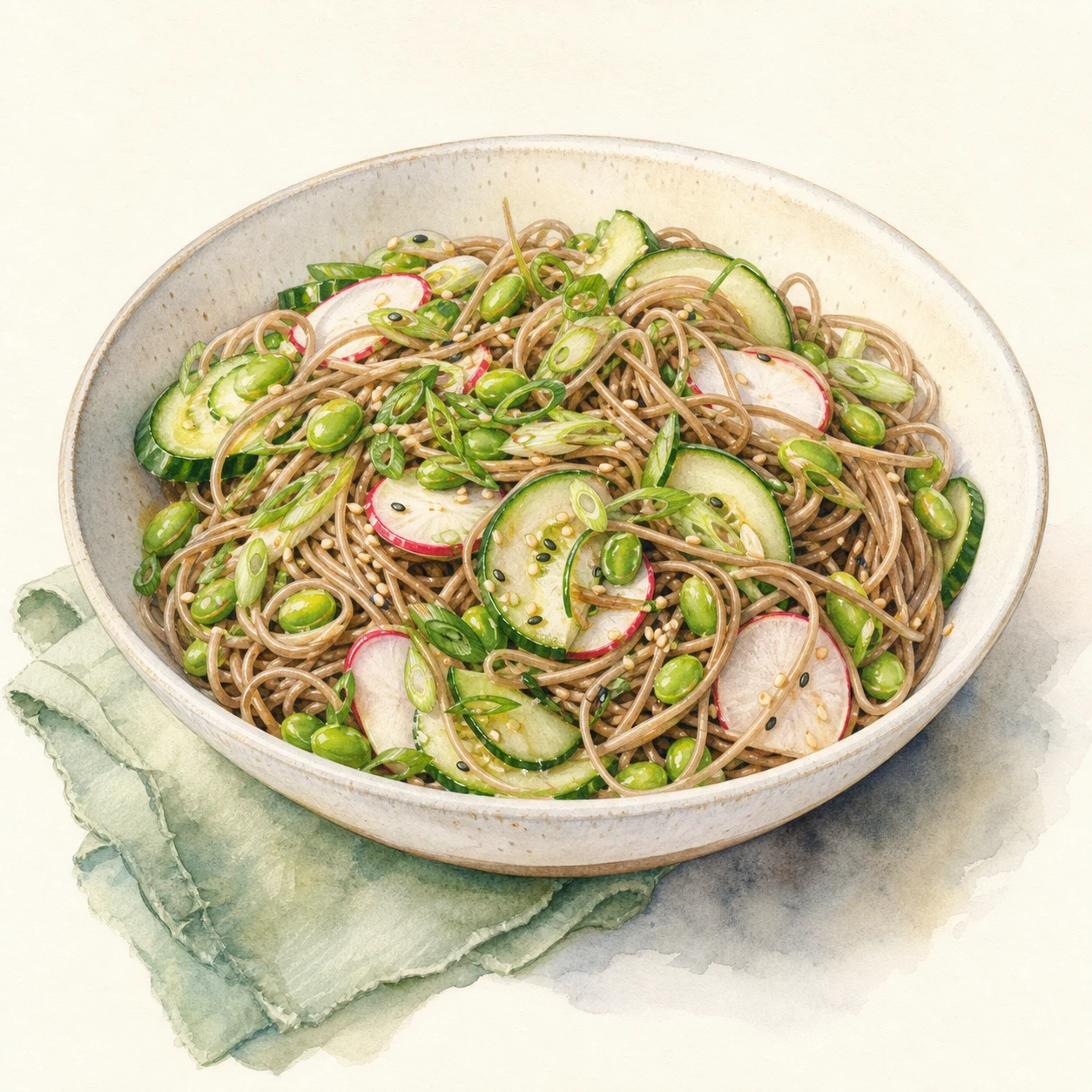 Soba Noodle Salad