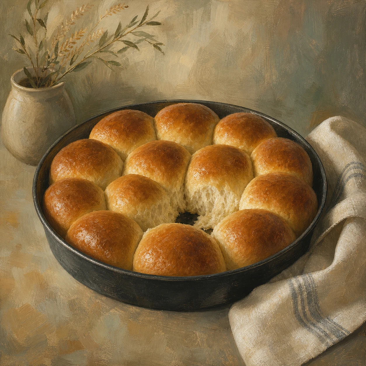 Soft Butter Dinner Rolls