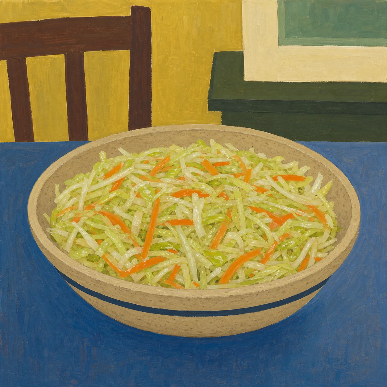 Southern Vinegar Coleslaw