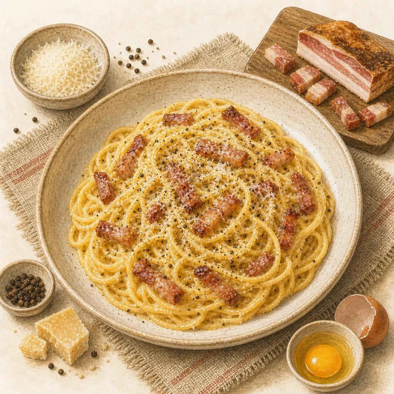Spaghetti alla Carbonara