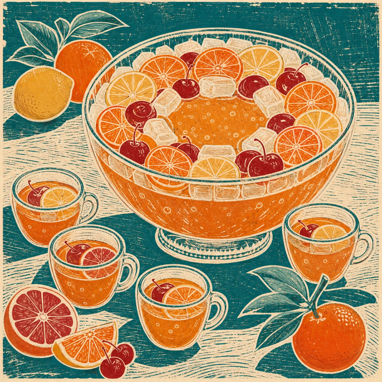 Sparkling Citrus Fruit Punch