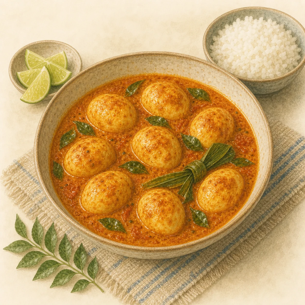 Sri Lankan Egg Curry