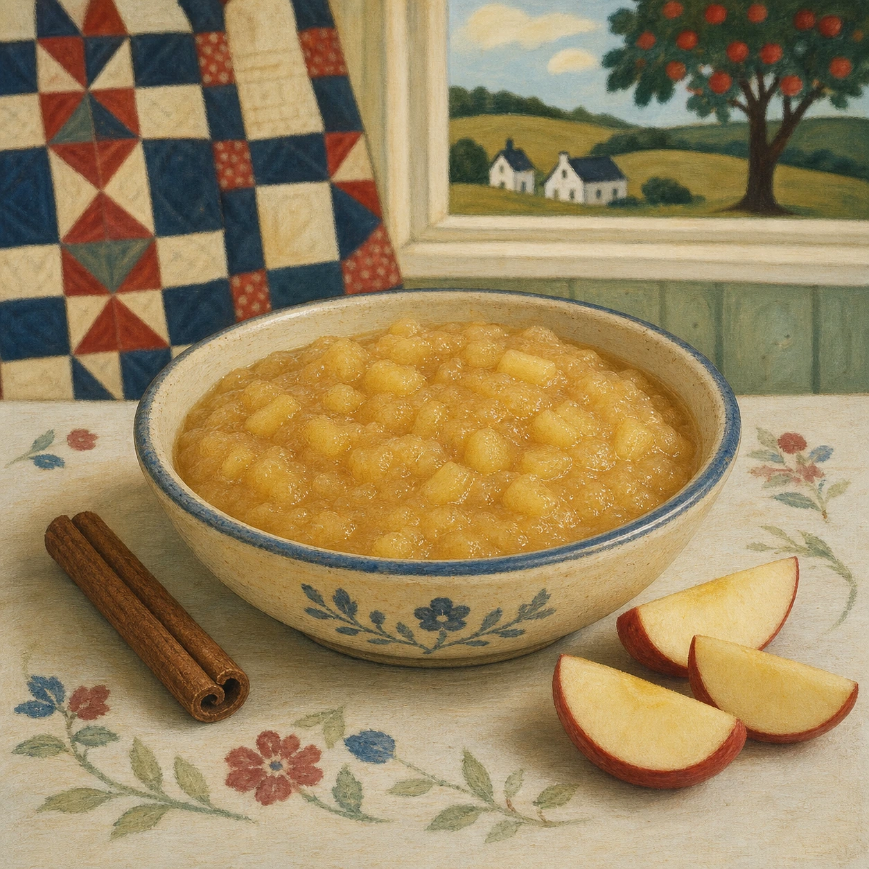 Stovetop Cinnamon Applesauce