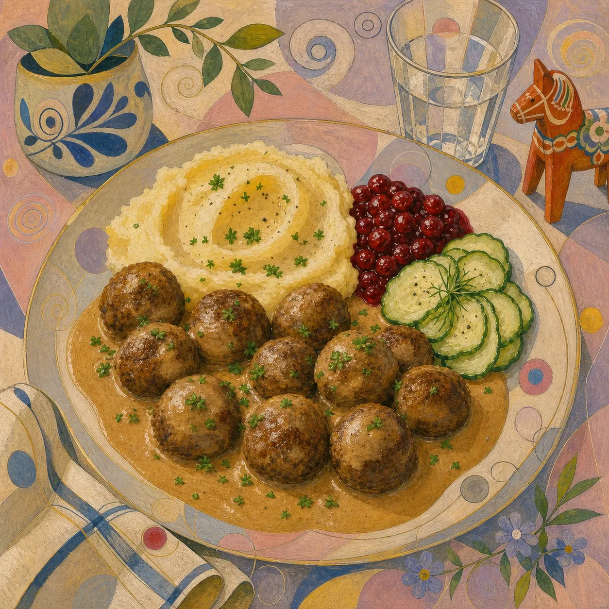 Albóndigas suecas