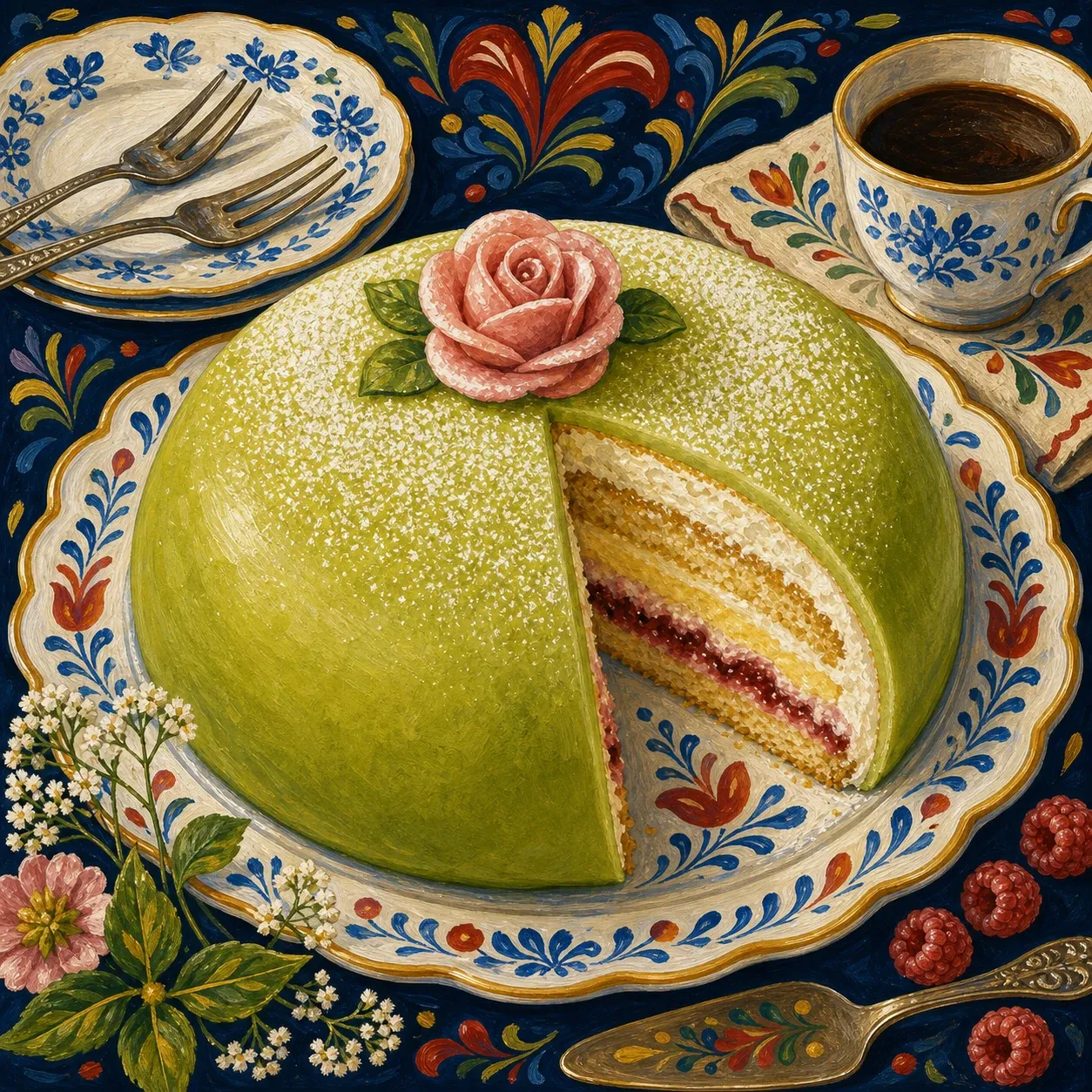 Swedish Princess Cake
