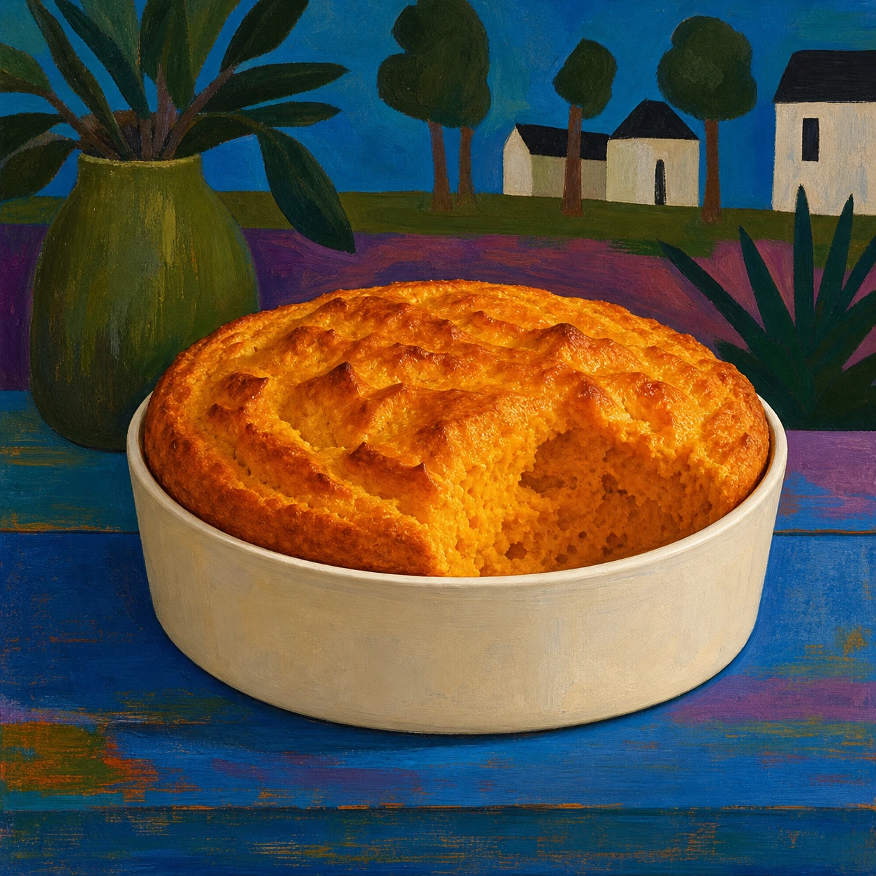 Sweet Potato Soufflé