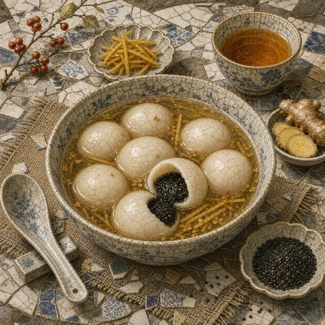 Sweet Rice Balls