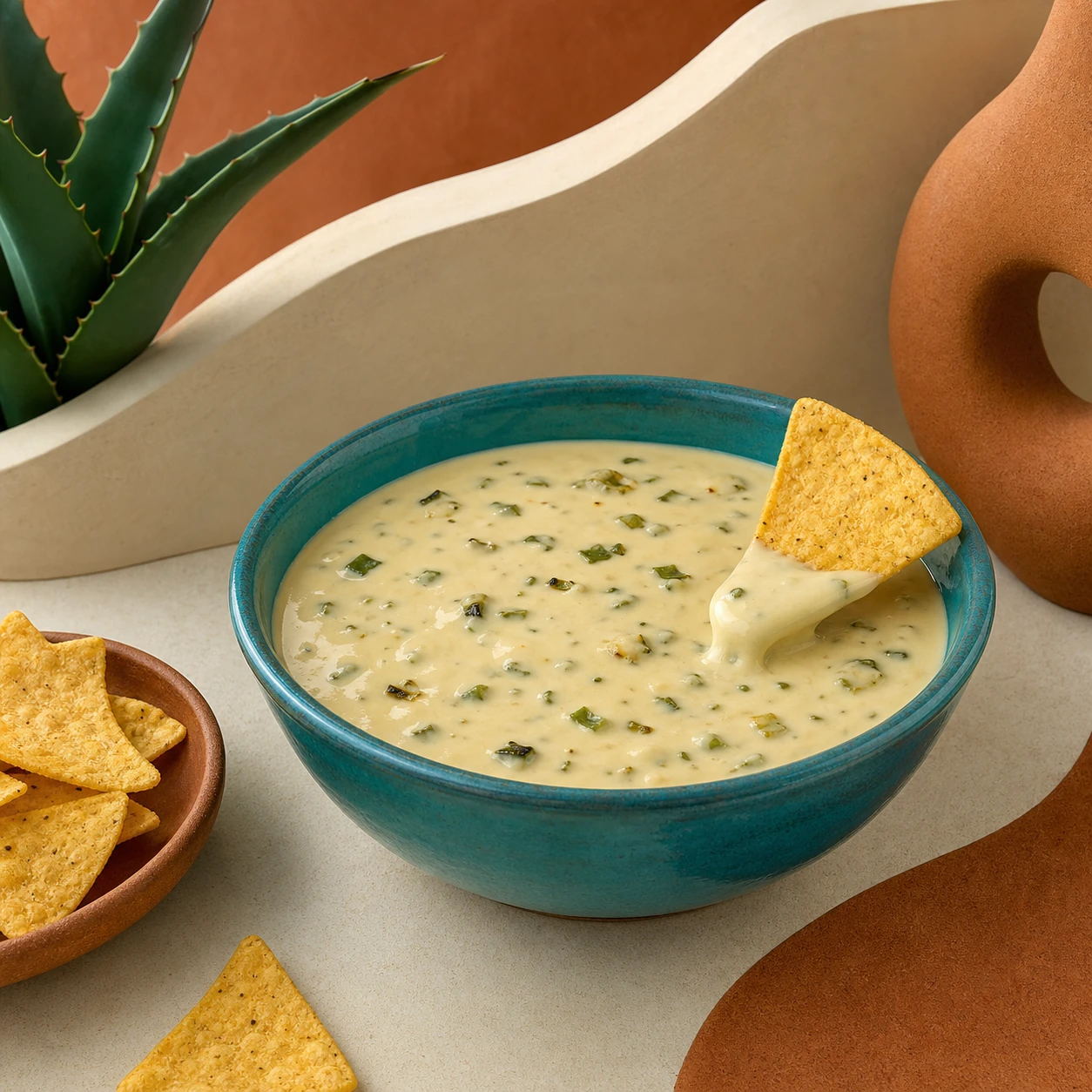 Tex-Mex White Queso Dip