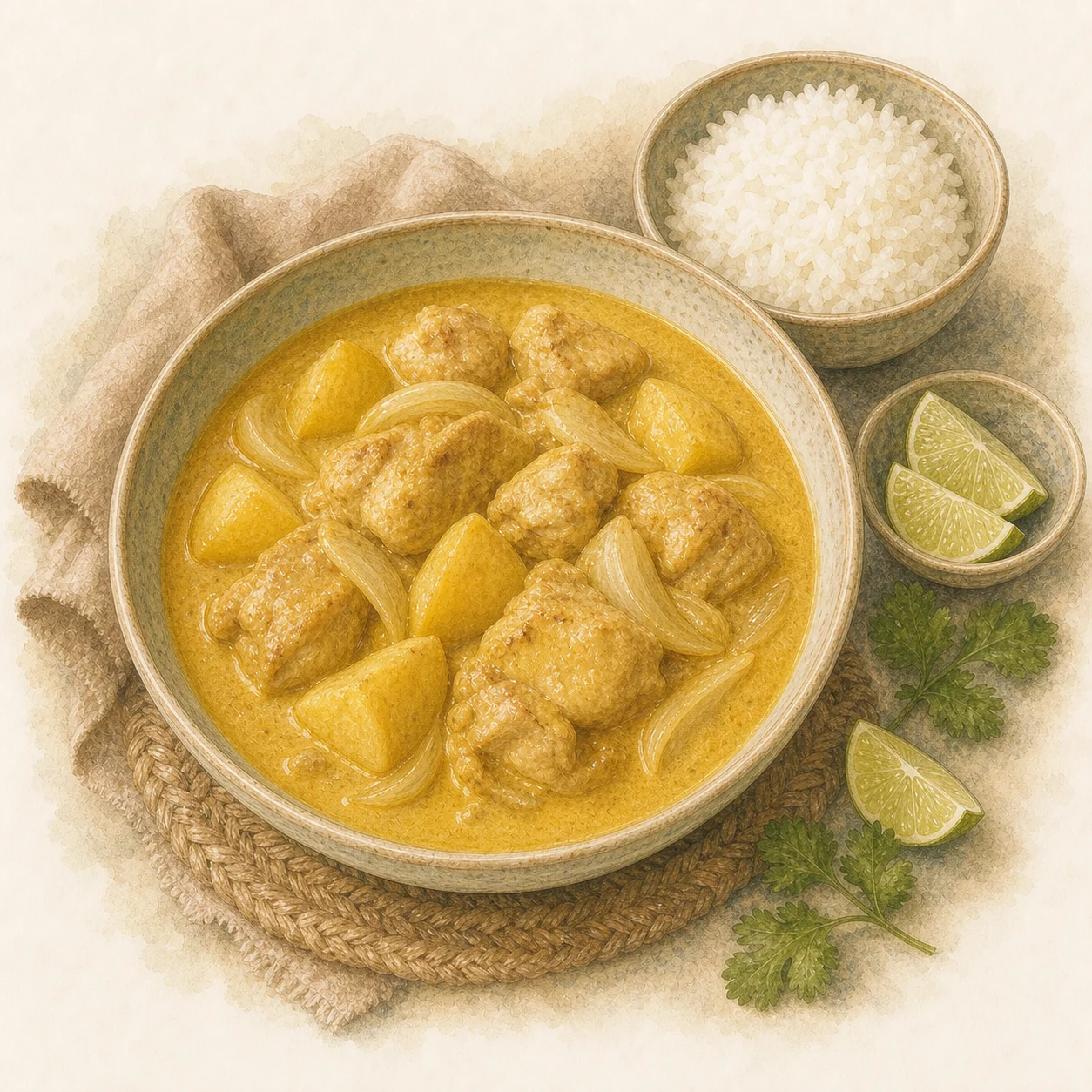 Thai Yellow Chicken Curry