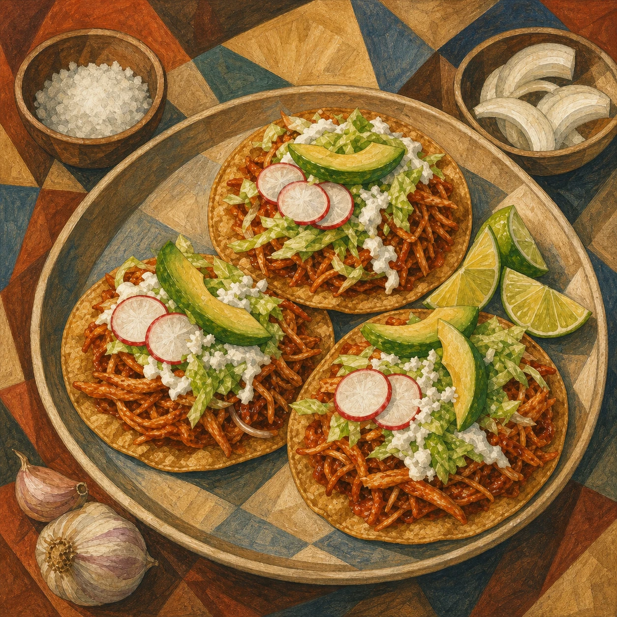 Tinga Tostadas