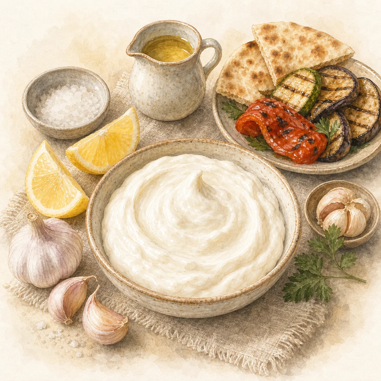 Toum Garlic Sauce