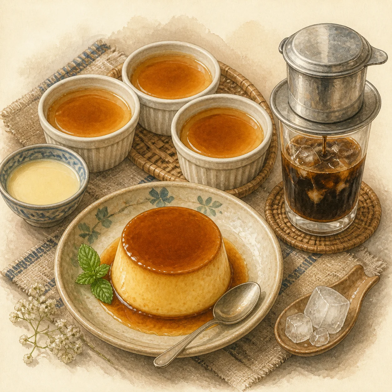 Vietnamese Creme Caramel